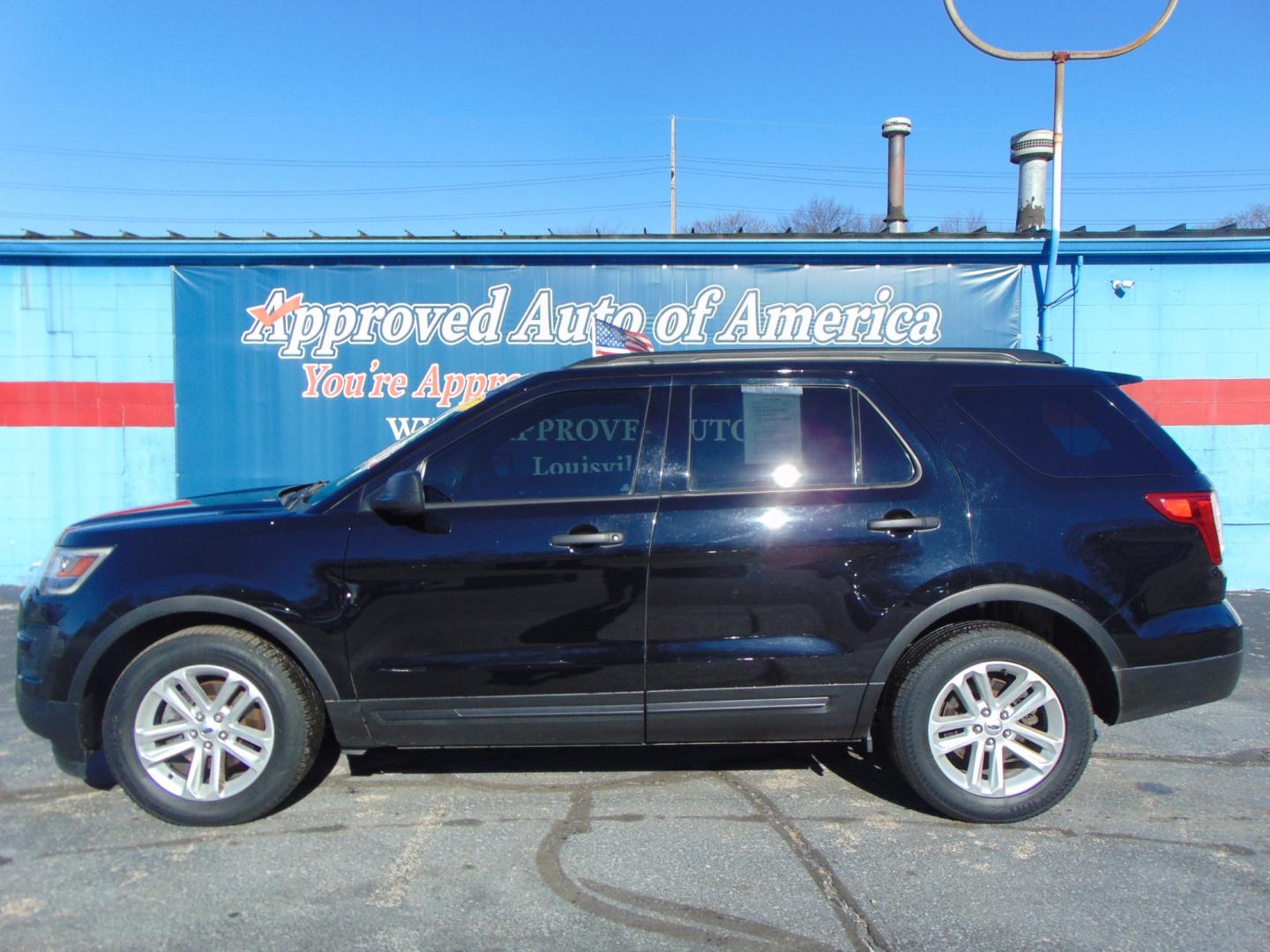 2017 Black Ford Explorer (1FM5K7B83HG) with an V6 3.5 Liter engine, Auto, 6-Spd SelectShift transmission, located at 2105 Dixie Hwy, Louisville, KY, 40210, (502) 772-3333, 38.220932, -85.795441 - We're Kentuckiana's Number 1 Buy Here Pay Here and 2nd chance finance dealership! Conveniently located in central Louisville, Kentucky and right across the Ohio river from Southern Indiana we strive to provide clean dependable used cars, trucks, vans and SUV’s with affordable down payments and pay - Photo#37